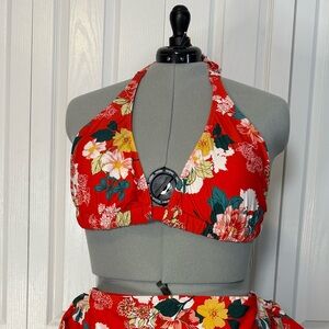 Torrid Triangle Wireless Bikini - Shadow Bloom - Size 4